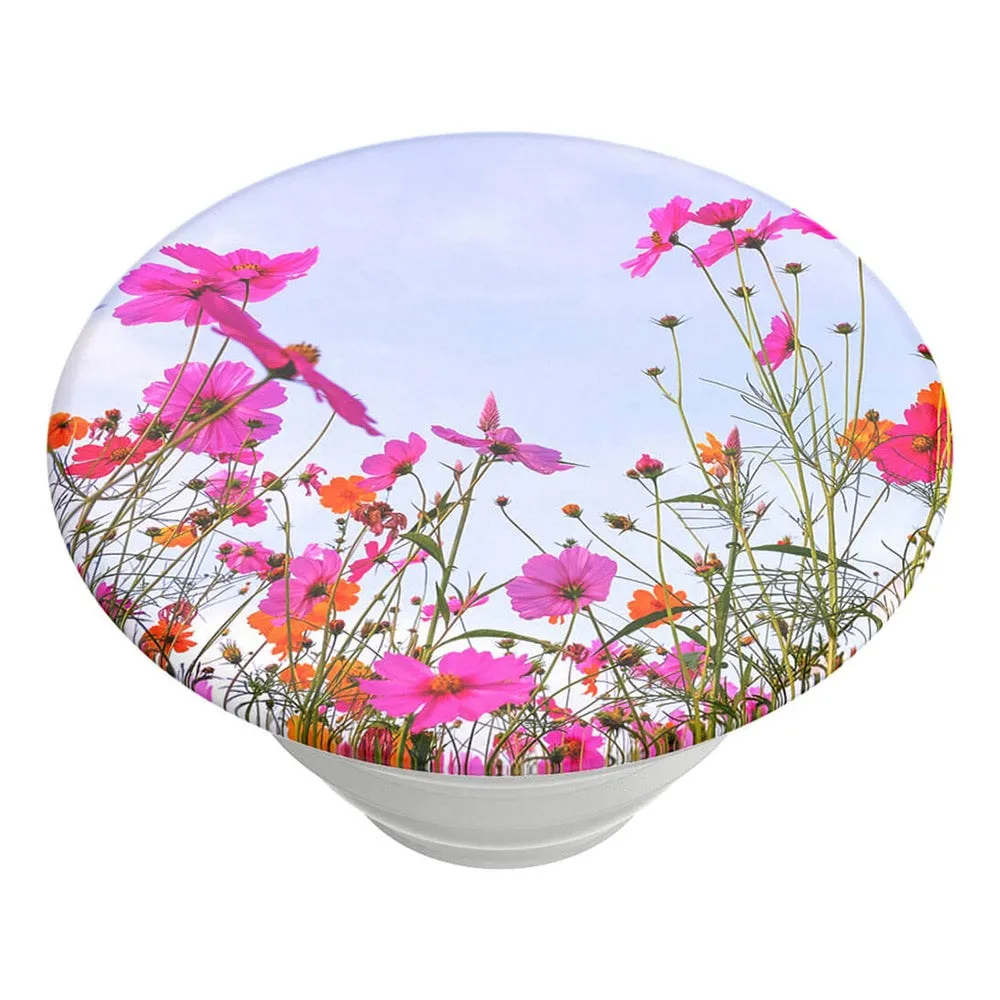 POPSOCKETS PopGrip Fuschia Blooms Aftageligt Greb m. Standerfunktion