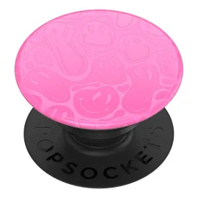 POPSOCKETS PopGrip Smiley Melt Aftageligt Greb m. Standerfunktion