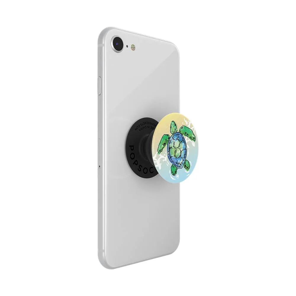 POPSOCKETS PopGrip Tortuga Aftageligt Greb m. Standerfunktion