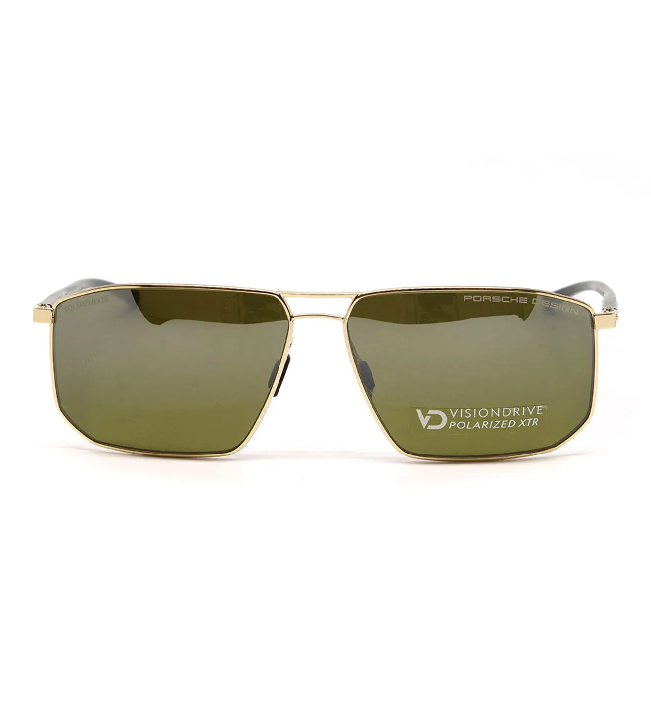 Porsche Design Men's Green Aviator Sunglasses