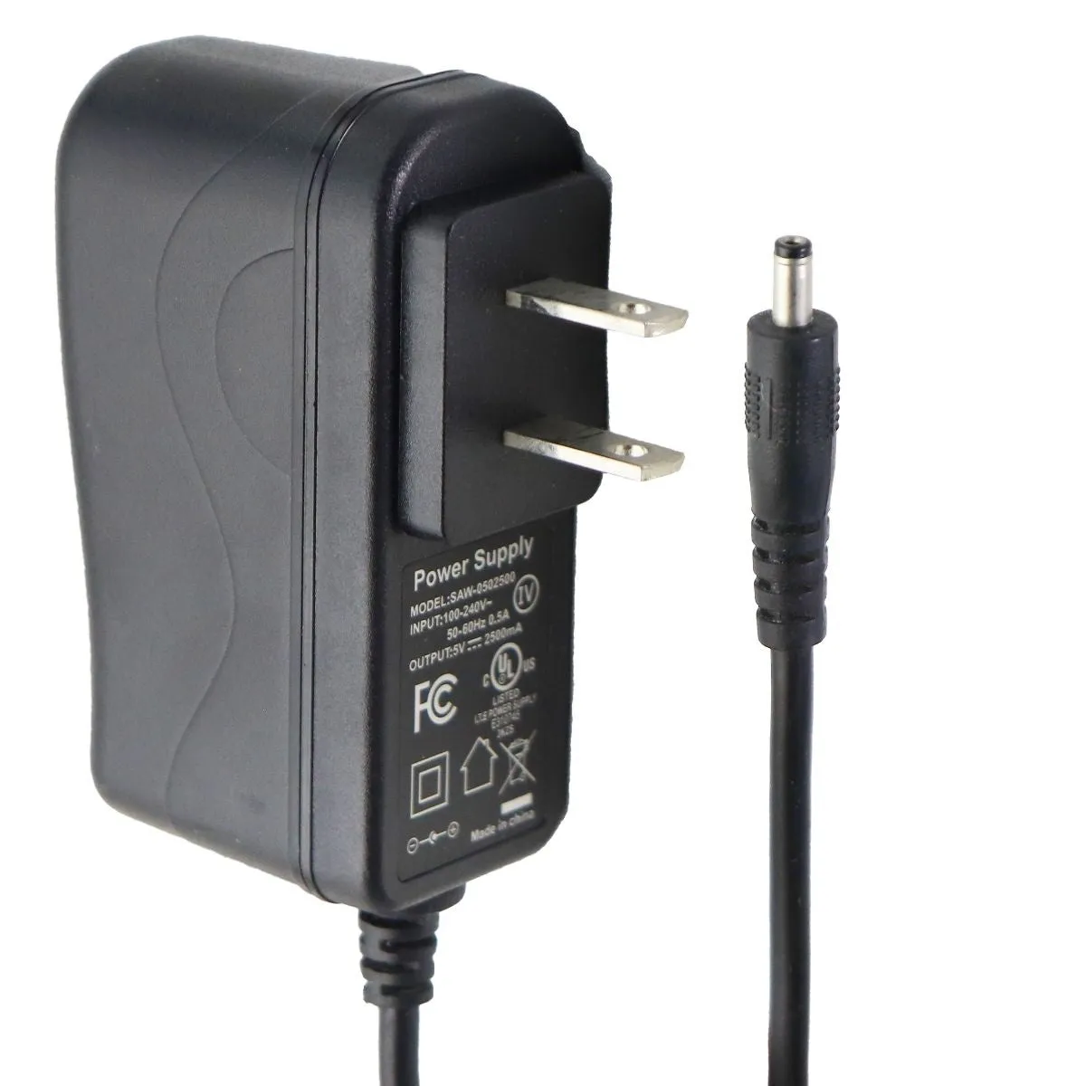 Power Supply Wall Adapter (SAW-0502500) - Black