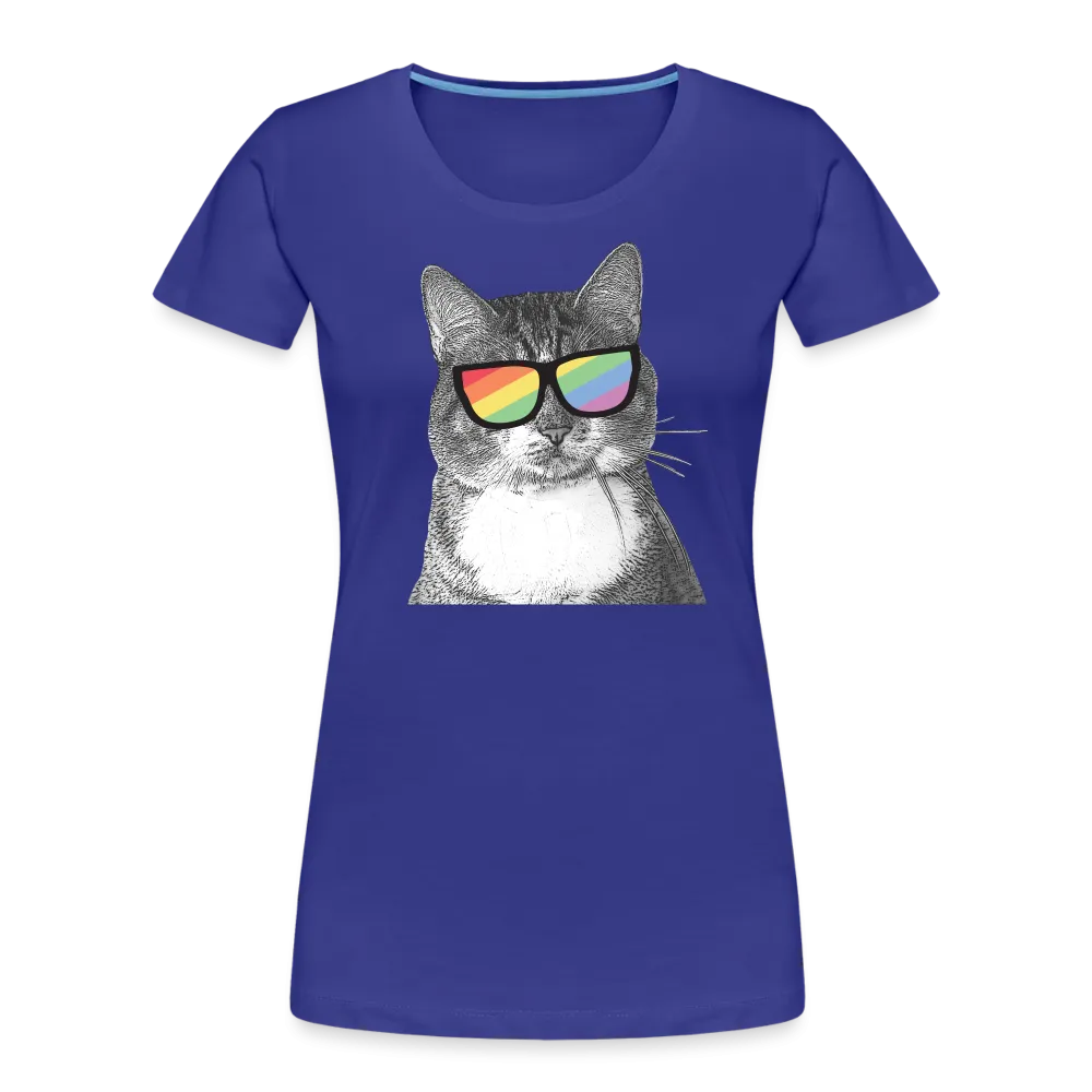 Pride Cat Contoured Premium T-Shirt