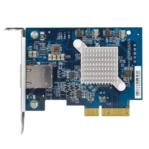 Qnap Qxg-10G1t - Network Adapter - Pcie 3.0 X4 Low Profile - 10Gb Ethernet X 1 - For Qnap Qgd-1600, Ts-1232, 253, 453, 4