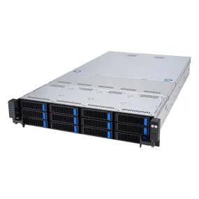 Rack Server Asus Rs520a-E12-Rs12u 1G/1.6Kw/12Nvme/Fan/Rh/Ocp/Gpu (90Sf02g1-M002z0) Grey