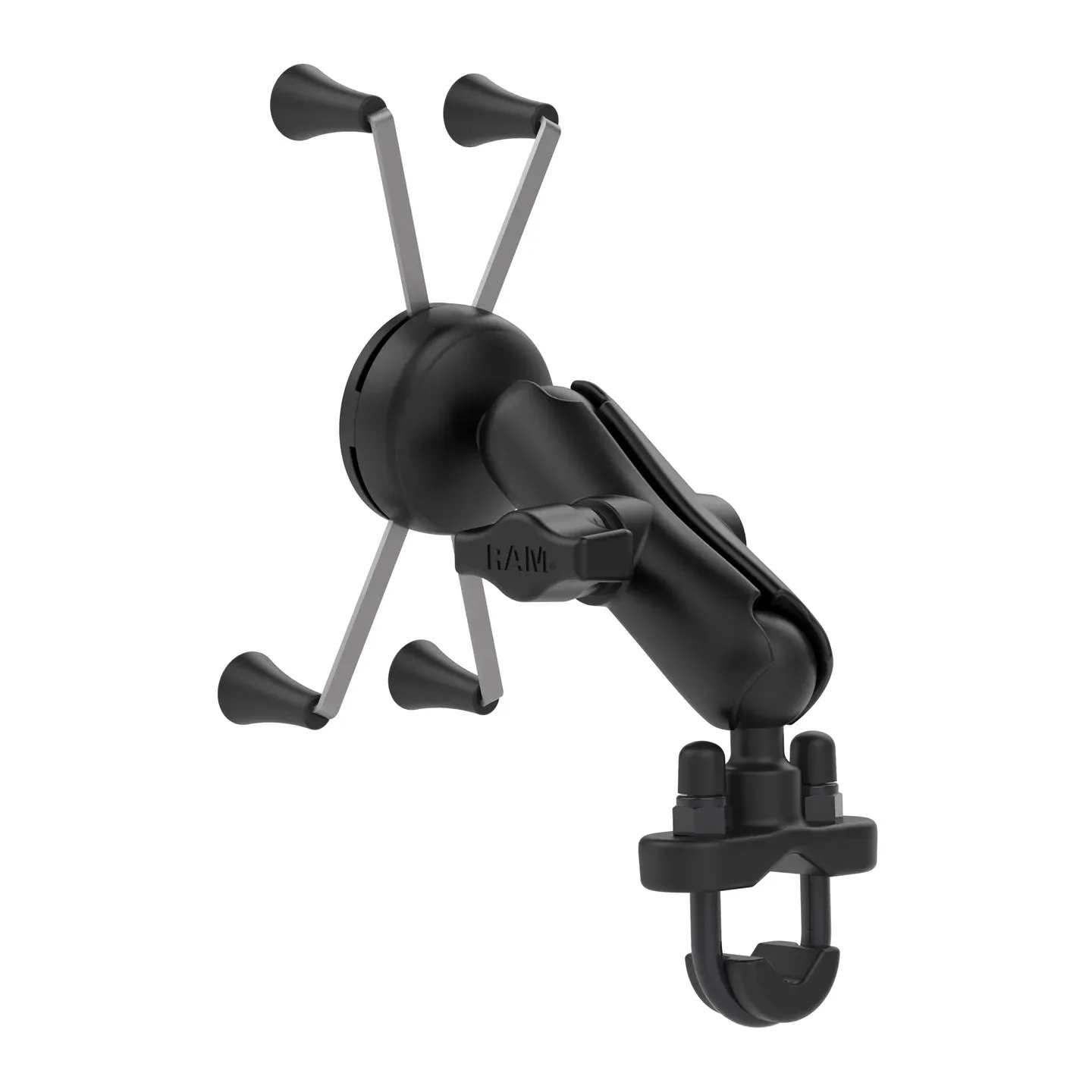 Ram X-Grip Large Phone Mount w/ Handlebar U-Bolt Base - Medium | RAM-B-149Z-UN10U