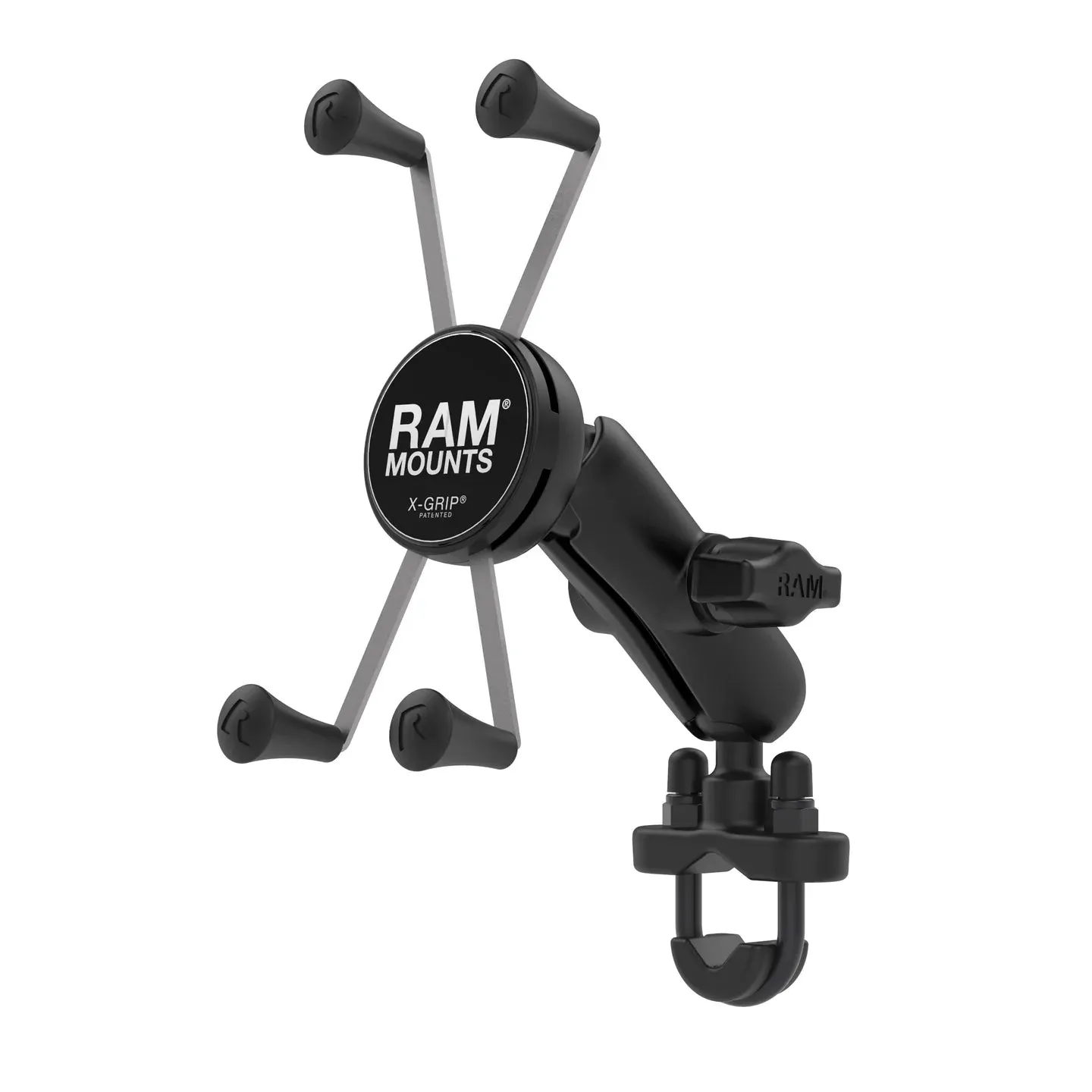 Ram X-Grip Large Phone Mount w/ Handlebar U-Bolt Base - Medium | RAM-B-149Z-UN10U