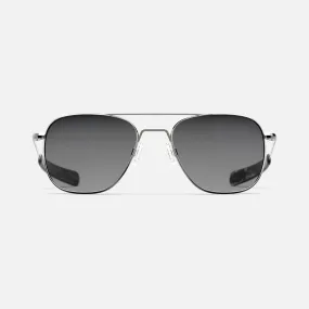 Randolph x BKc Aviator - 22k Black Gold & Coastal Gray Prescription Sunglasses