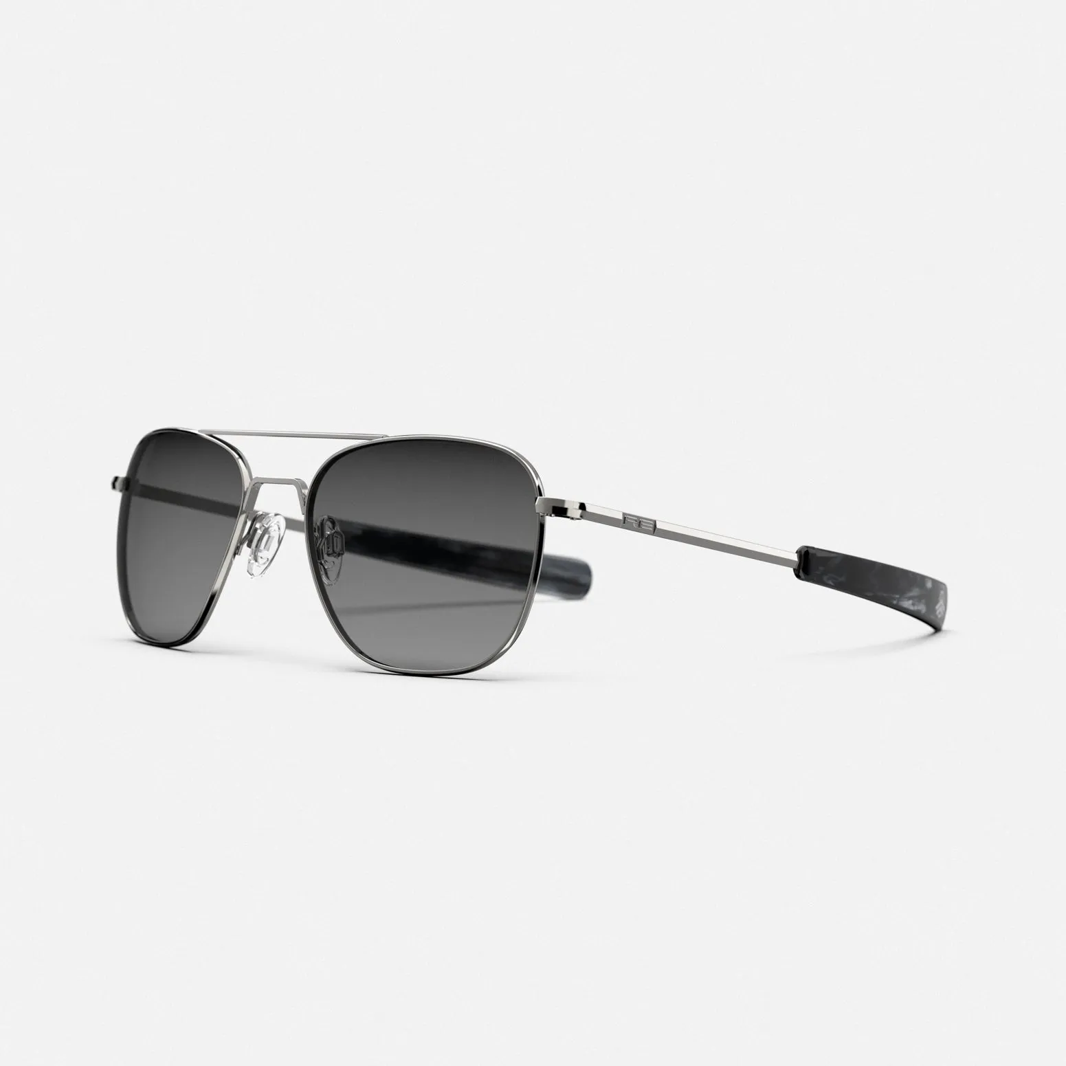 Randolph x BKc Aviator - 22k Black Gold & Coastal Gray Prescription Sunglasses