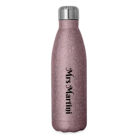 Reel Mermaid Glitter Insulated Stainless Steel Water Bottle