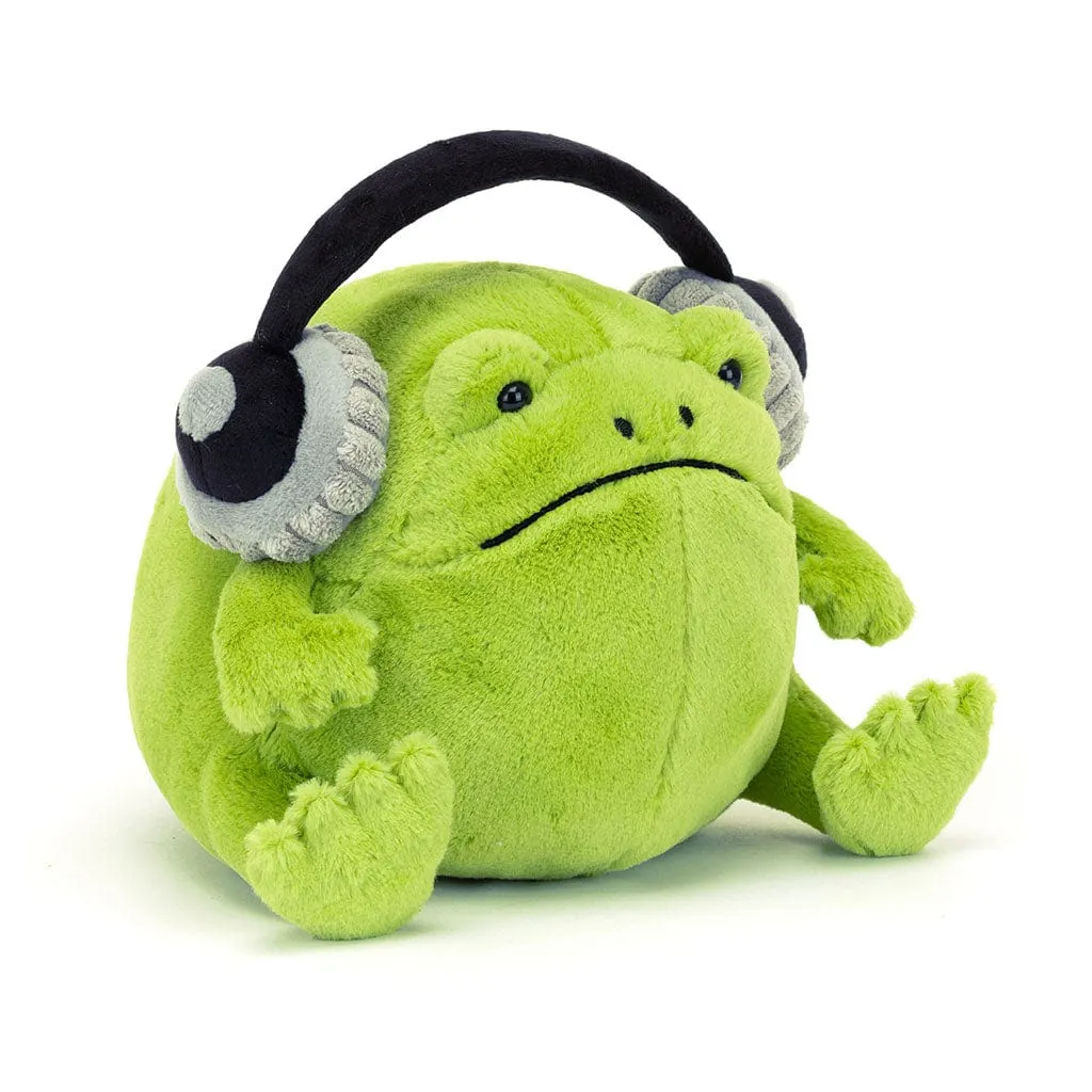 Ricky Rain Frog Headphones 6"