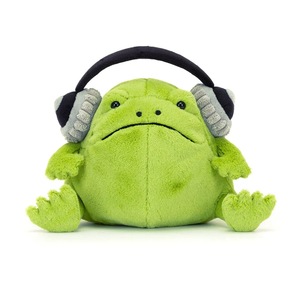 Ricky Rain Frog Headphones 6"