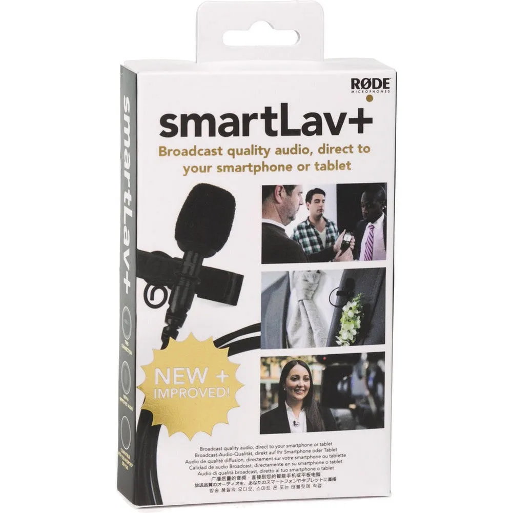 Rode smartLav  Lavalier Condenser Microphone for Smartphones