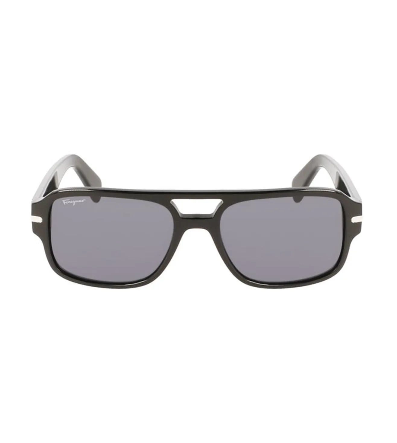 Salvatore Ferragamo Men's Grey Square Sunglasses