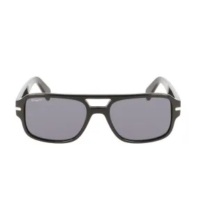 Salvatore Ferragamo Men's Grey Square Sunglasses