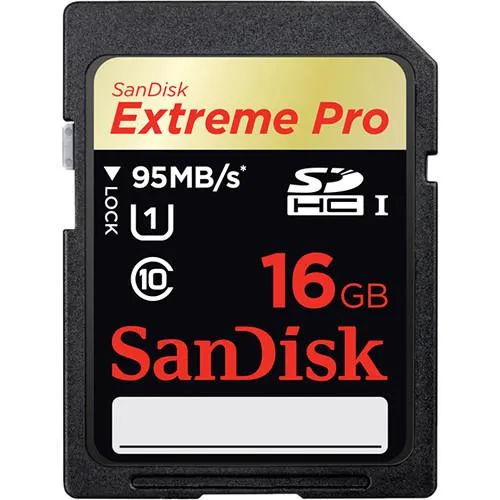 SanDisk EXTREME PRO®MICRO SDHC UHS-I CARDS Read 95MB/s Write Speed 633x