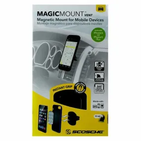 Scosche MagicMount Magnetic Vent Mount for Mobile Devices - Black MAGVM2