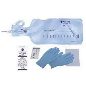 Self-Cath Soft Closed System with Insertion Supplies 14 Fr 16" 1100 mL