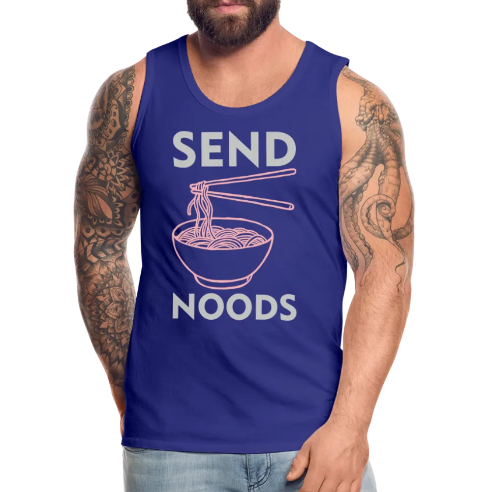 Send Noods Men’s Premium Tank Top (Send Nudes)