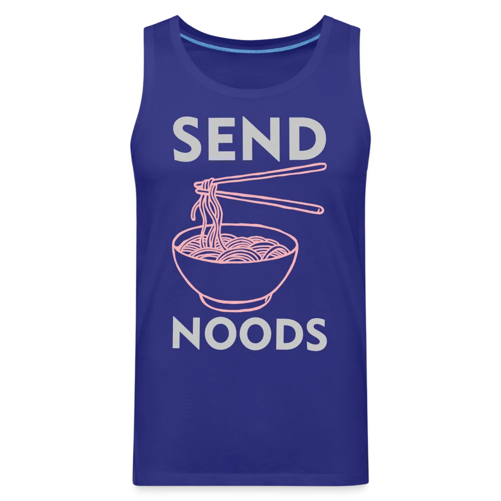 Send Noods Men’s Premium Tank Top (Send Nudes)