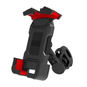 Shockproof Navigation Bracket for Motorcycle and Bicycle Mobile Phone, Random Color Delivery, Style: 2393J4