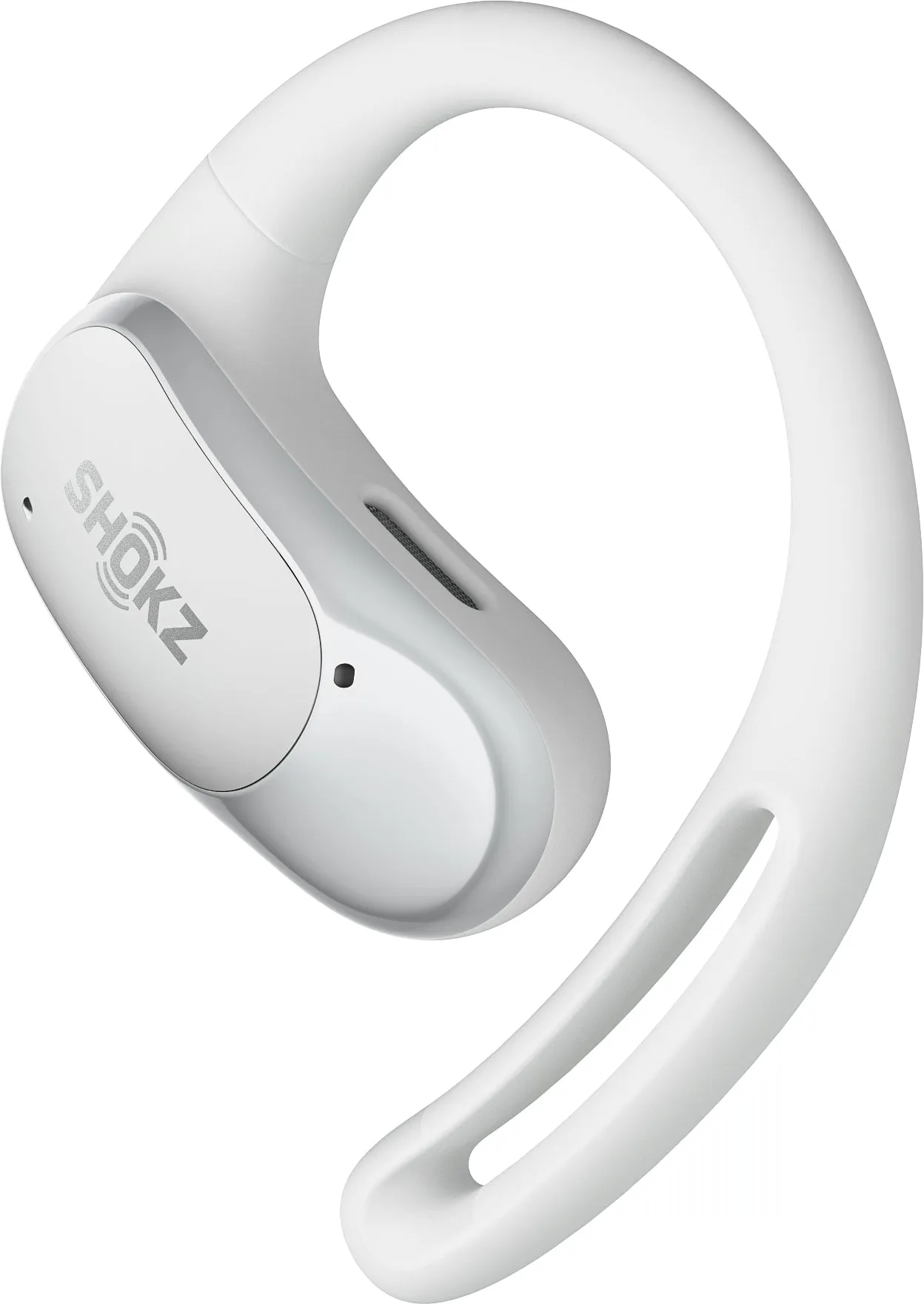 Shokz OpenFit Air Wireless Bone Conduction Running Headphones - White