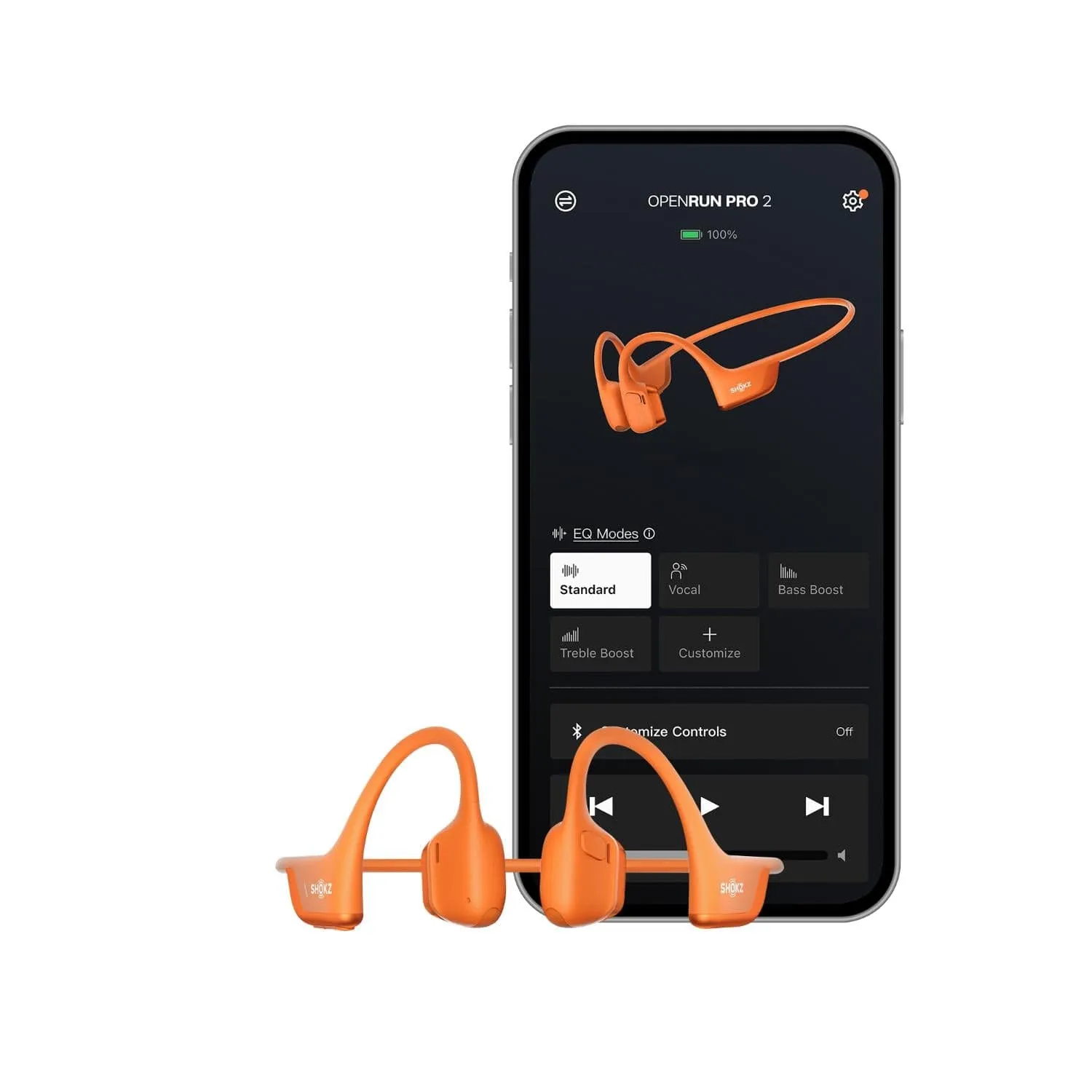 Shokz Openrun Pro 2 Bone Conduction Sport Headphones