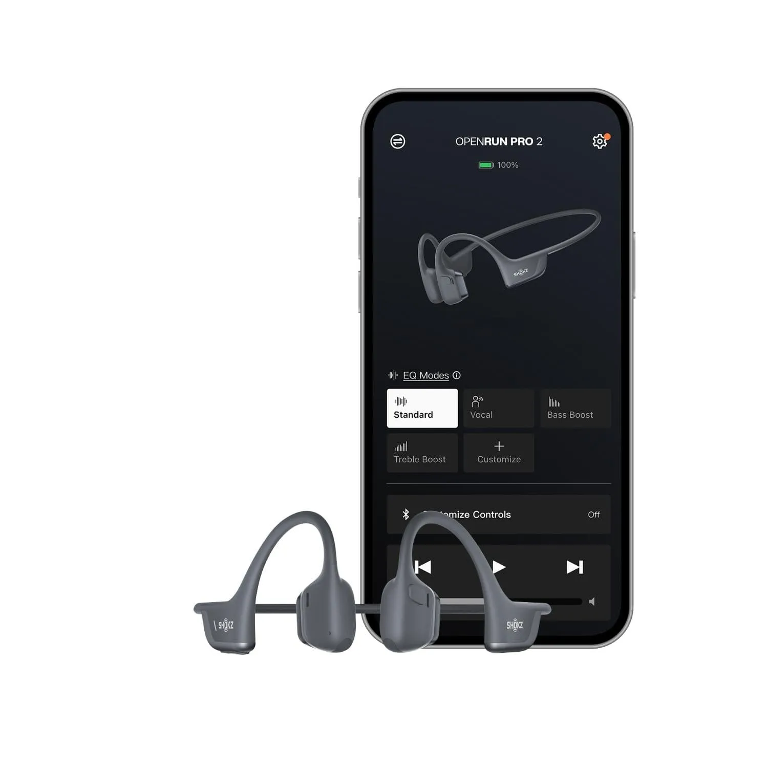 Shokz Openrun Pro 2 Bone Conduction Sport Headphones