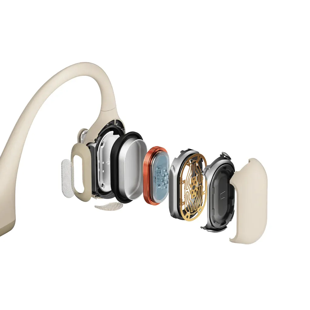 Shokz OpenRun Pro Headphones Beige