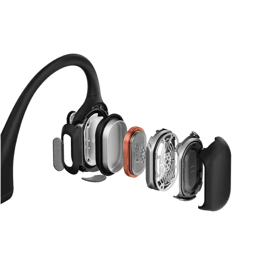 Shokz OpenRun Pro Open-Ear Wireless Headphones - Black | 38-S810BK