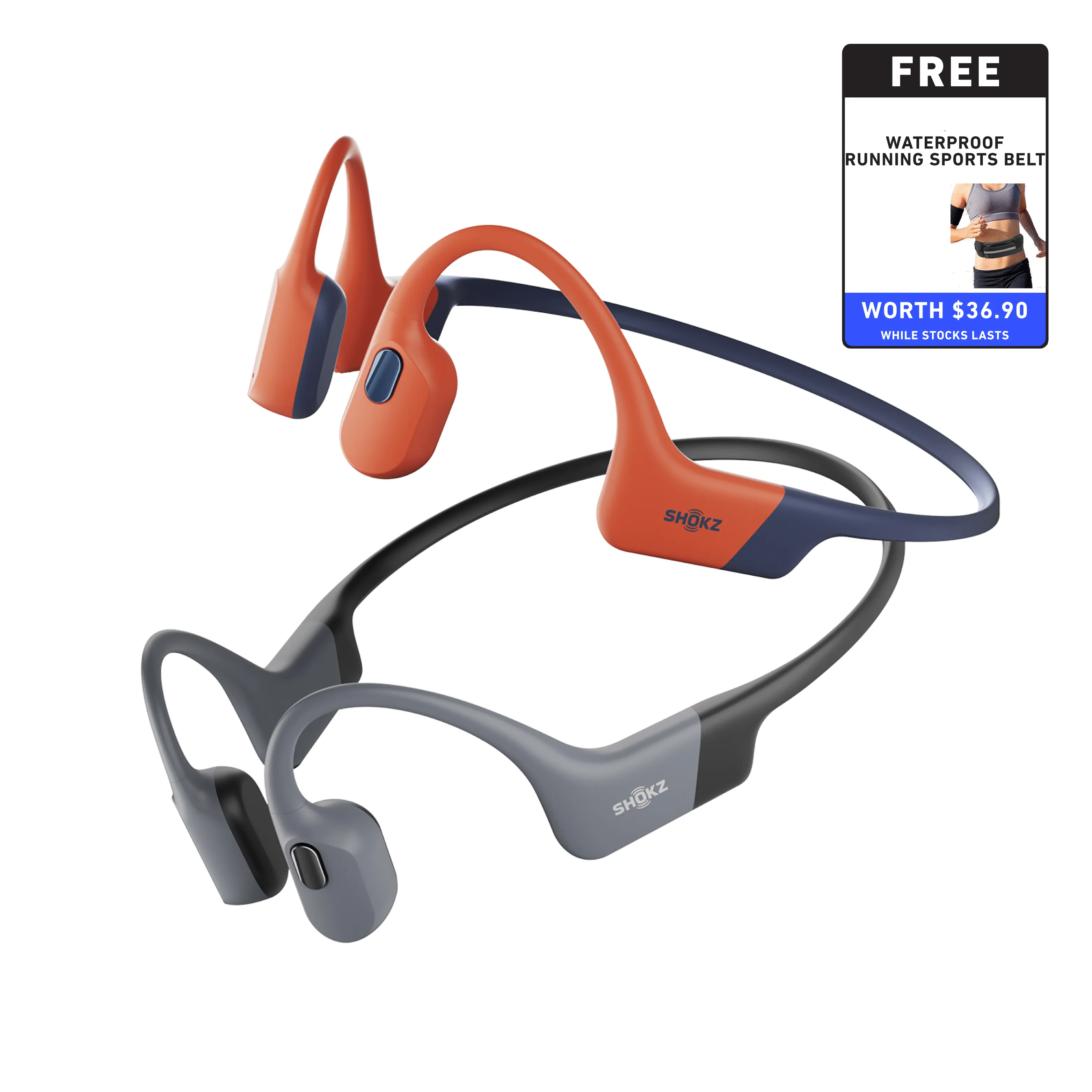 Shokz OpenSwim Pro Wireless Bone Conduction Headphones