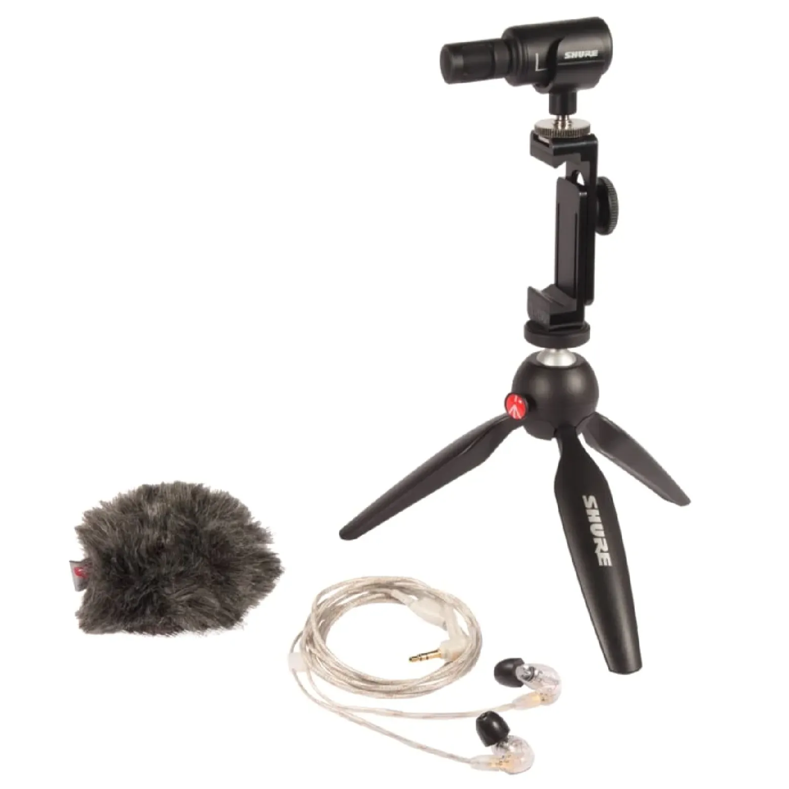 Shure MV88 SE215-CL Portable Videography Kit