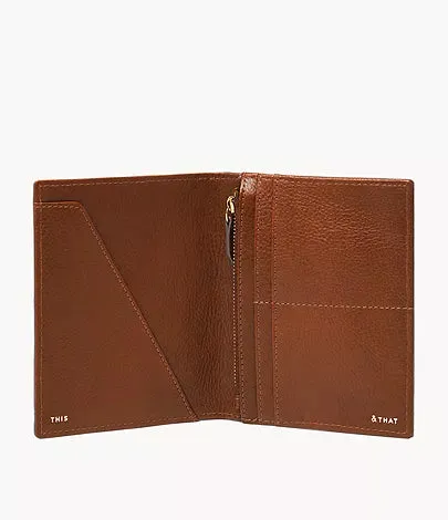 SLG1590210-Fossil Gift Passport Case Unisex