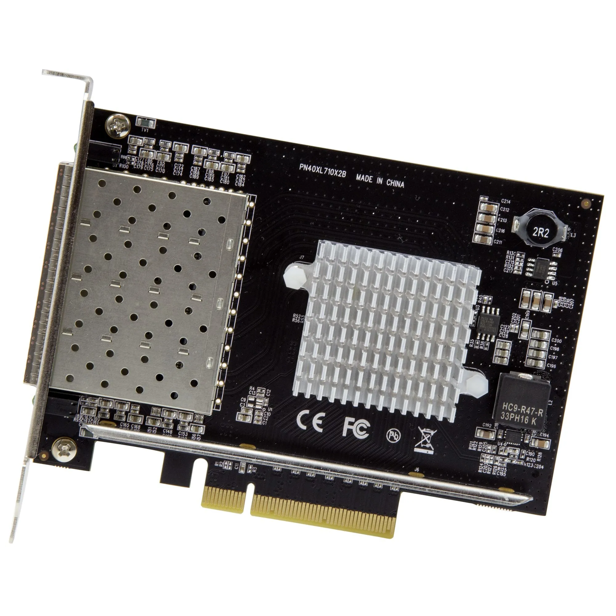 Startech.Com Quad Port 10G Sfp  Network Card, Intel Xl710 Open Sfp  Converged Adapter, Pcie 10 Gigabit Ethernet Server N