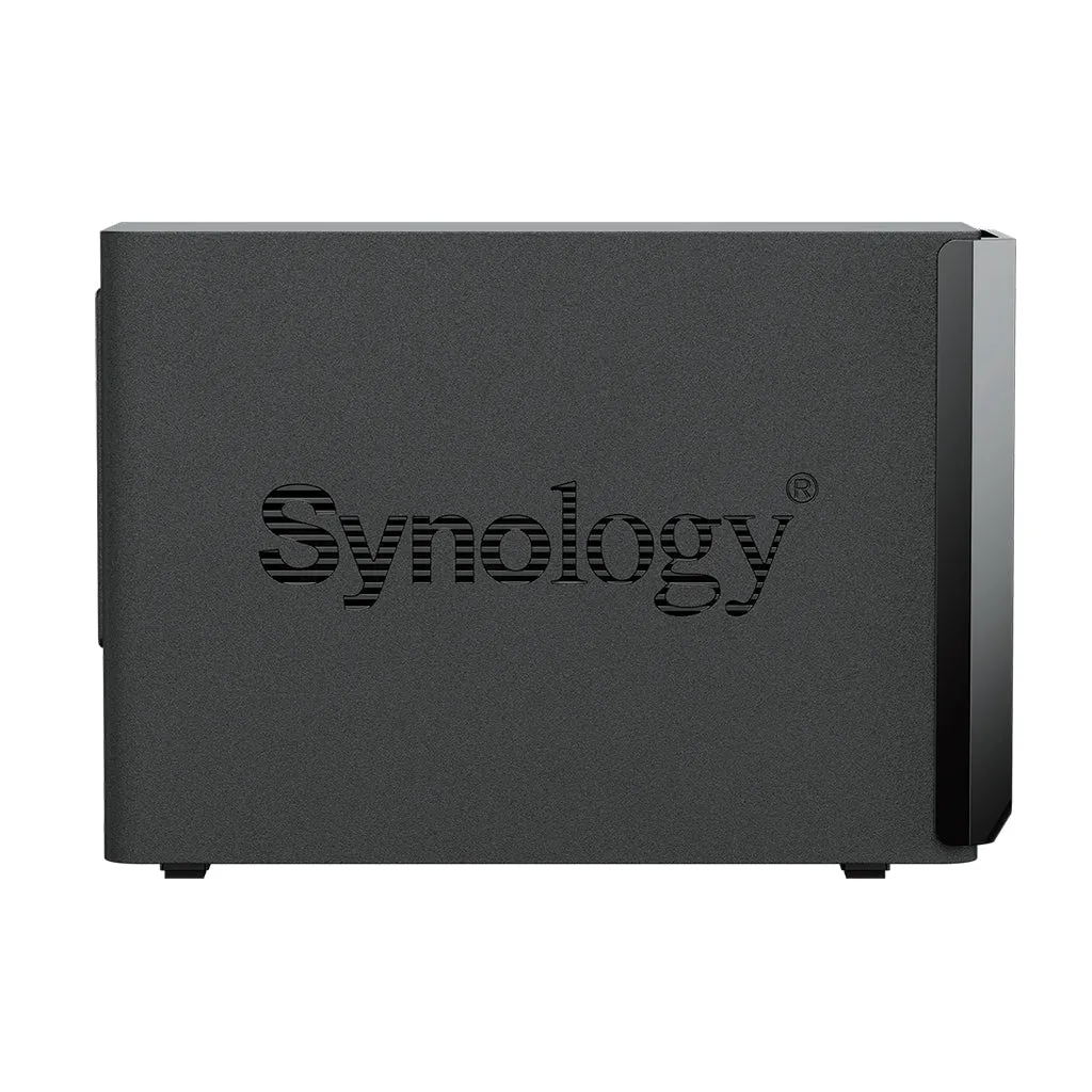 Synology DS224  NAS DiskStation 2-Bays with Quad Core CPU, 2GB Memory, 2-Bays NAS Data BackUp Storage