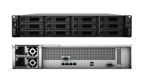 Synology Rackstation Rs2421rp  - Nas Server - 12 Bays - Rack-Mountable - Sata 6Gb/S - Raid Raid 0, 1, 5, 6, 10, Jbod - R