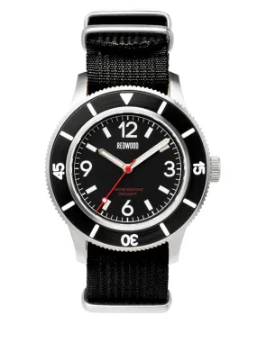 Tactical V3 Black Divers Watch (Solar)