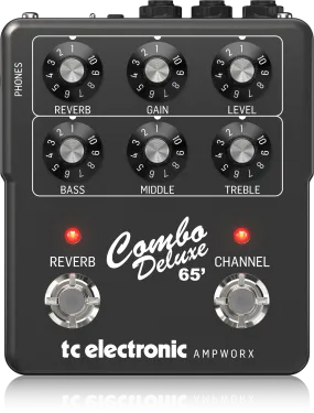 TC Electronic Ampworx Combo Deluxe 65' Dual-Channel Guitar Preamp