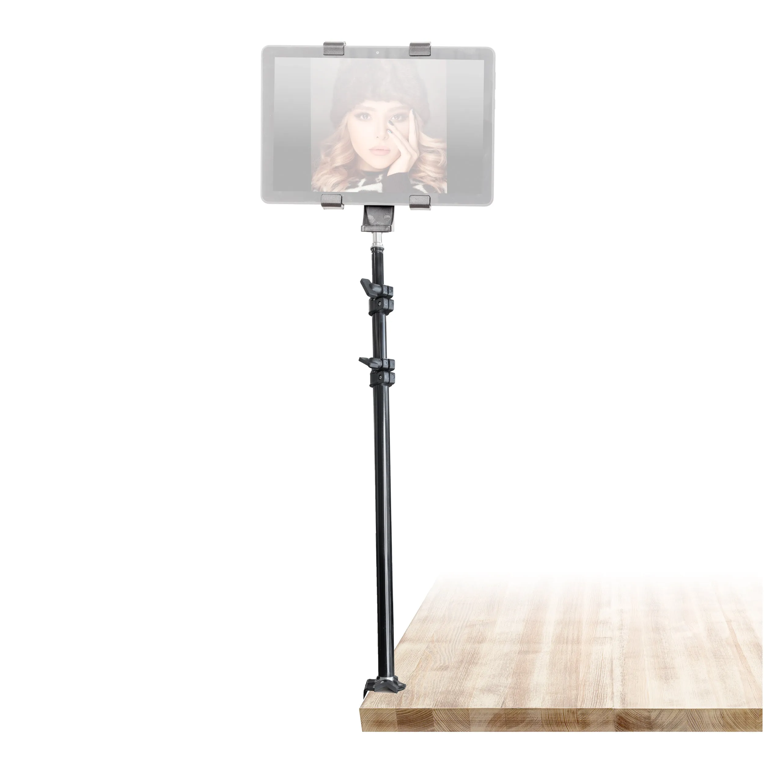 Telescopic Table Stand Phone Holder Bracket By PixaPro