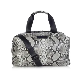 Tiba & Marl, Raf Holdall Tonal Grey Snake Changing Bag