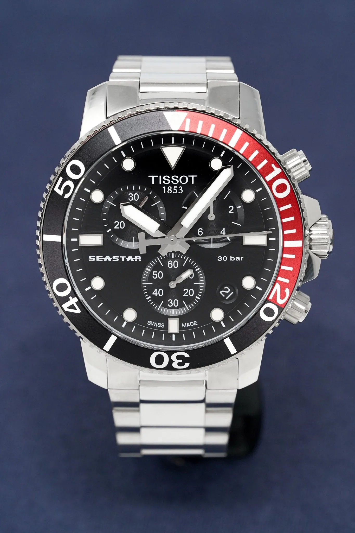 Tissot Chronograph Watch SEASTAR 1000 T1204171105101