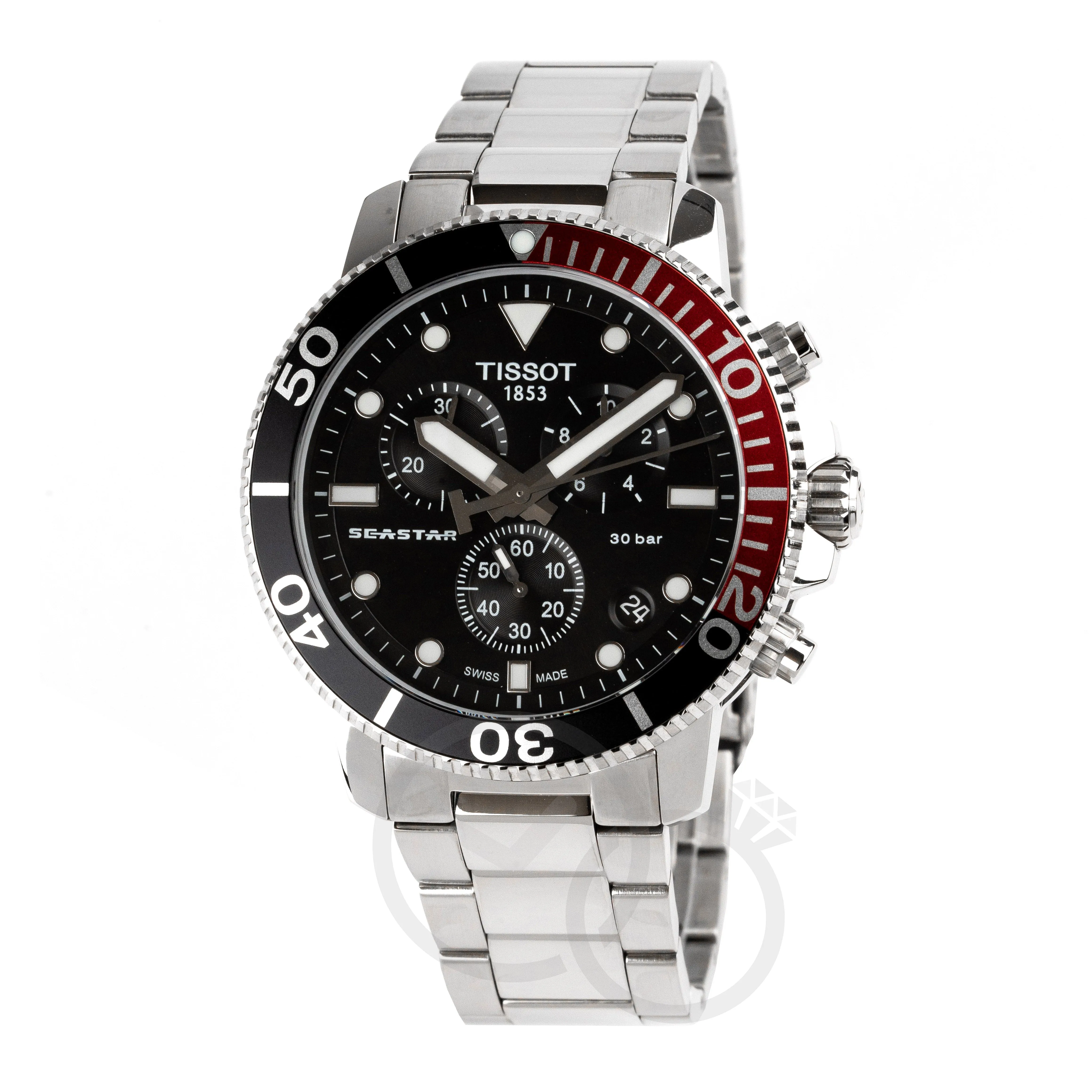 Tissot Chronograph Watch SEASTAR 1000 T1204171105101