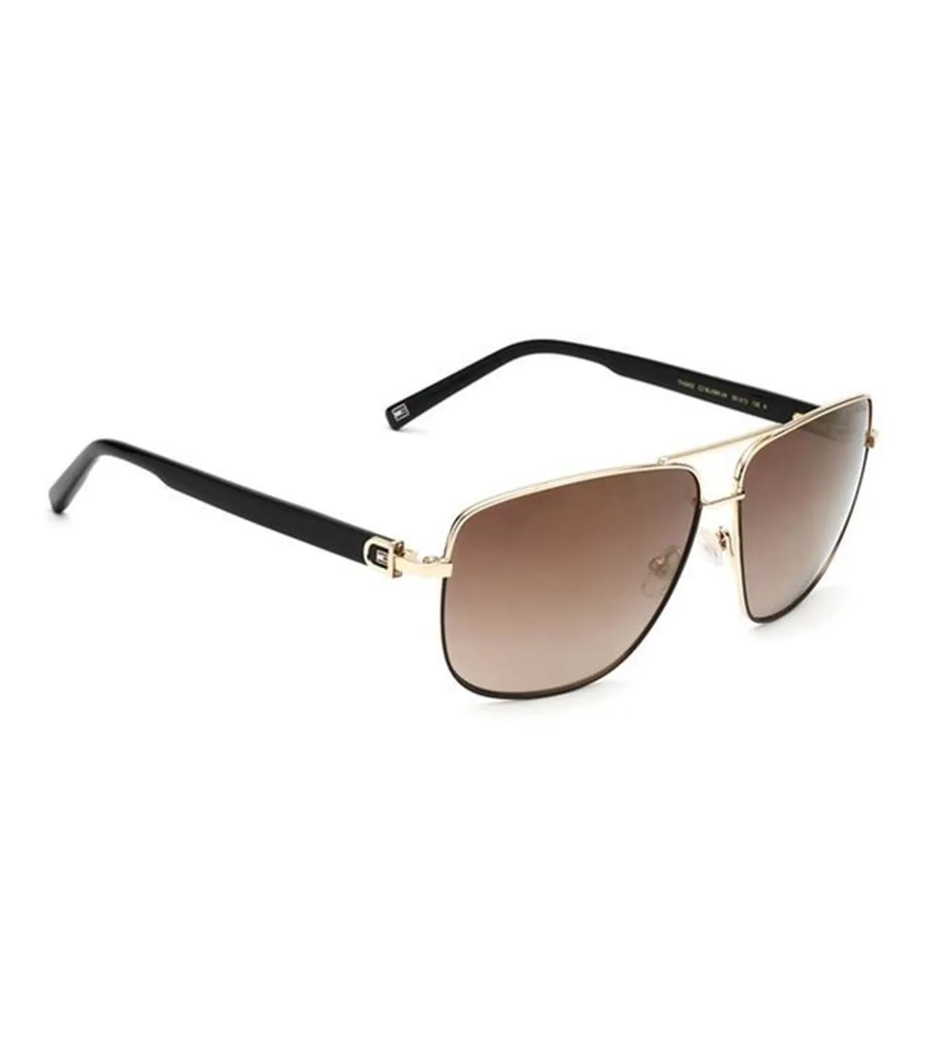 Tommy Hilfiger Men's Brown Aviator Sunglasses