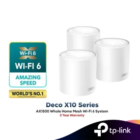 TP-Link Deco X10-4G / TP-Link Deco X10 AX1500 WiFi 6 Wireless Whole Hone Mesh Router Replacement by Deco M9 Plus