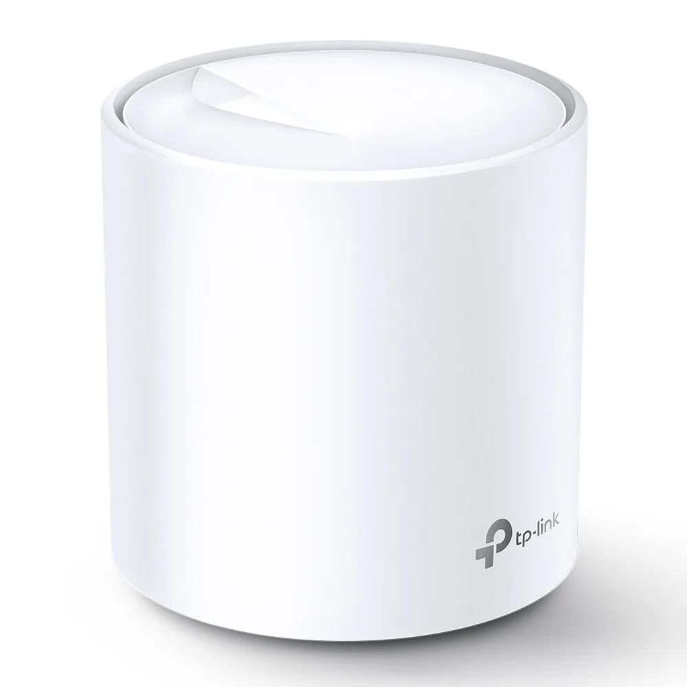 TP-Link Deco X20 AX1800 Whole Home Mesh Dual Band Wi-Fi 6 System with 1201Mbps at 5GHz, 574Mbps at 2.4GHz, Covers Up to 2,200 sq.ft., Connect over 150 Devices, Router/AP Mode, MU-MIMO, Beamforming, WPA3, OFDMA, Alexa Supported