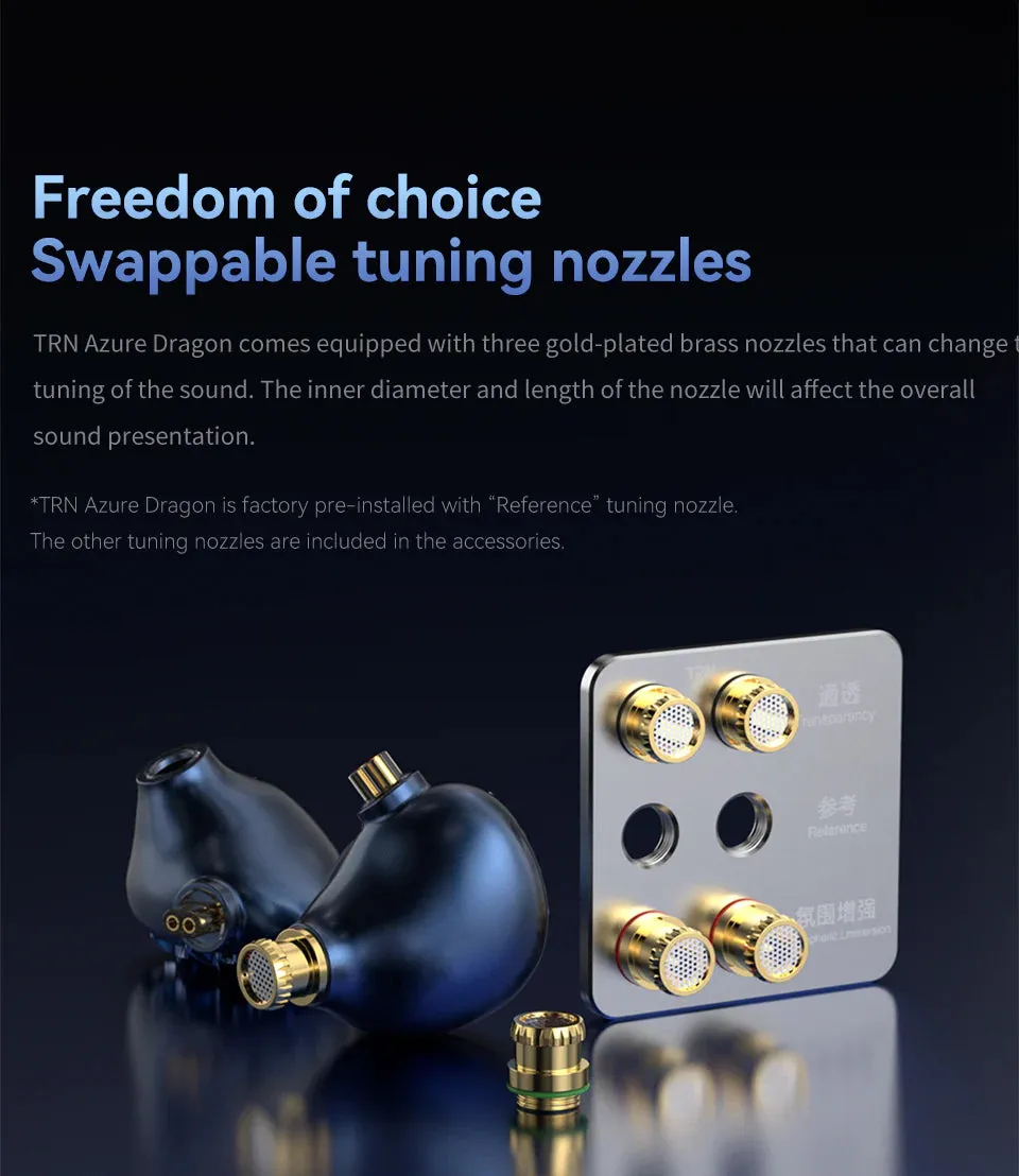 TRN - Azure Dragon Planar In-Ear Headphone IEM