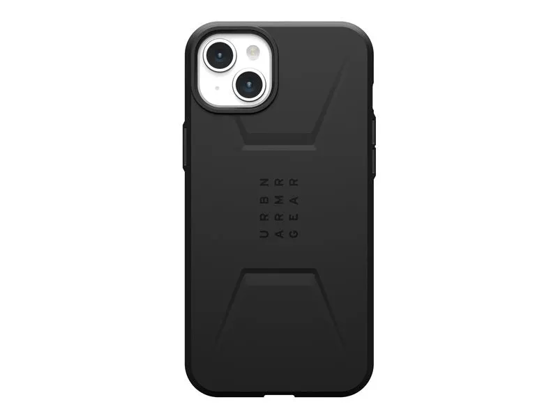 Uag Rugged Case For Apple Iphone 15 Pro [6.1-Inch] - Civilian Black - Back Cover For Mobile Phone - Magsafe Compatibilit