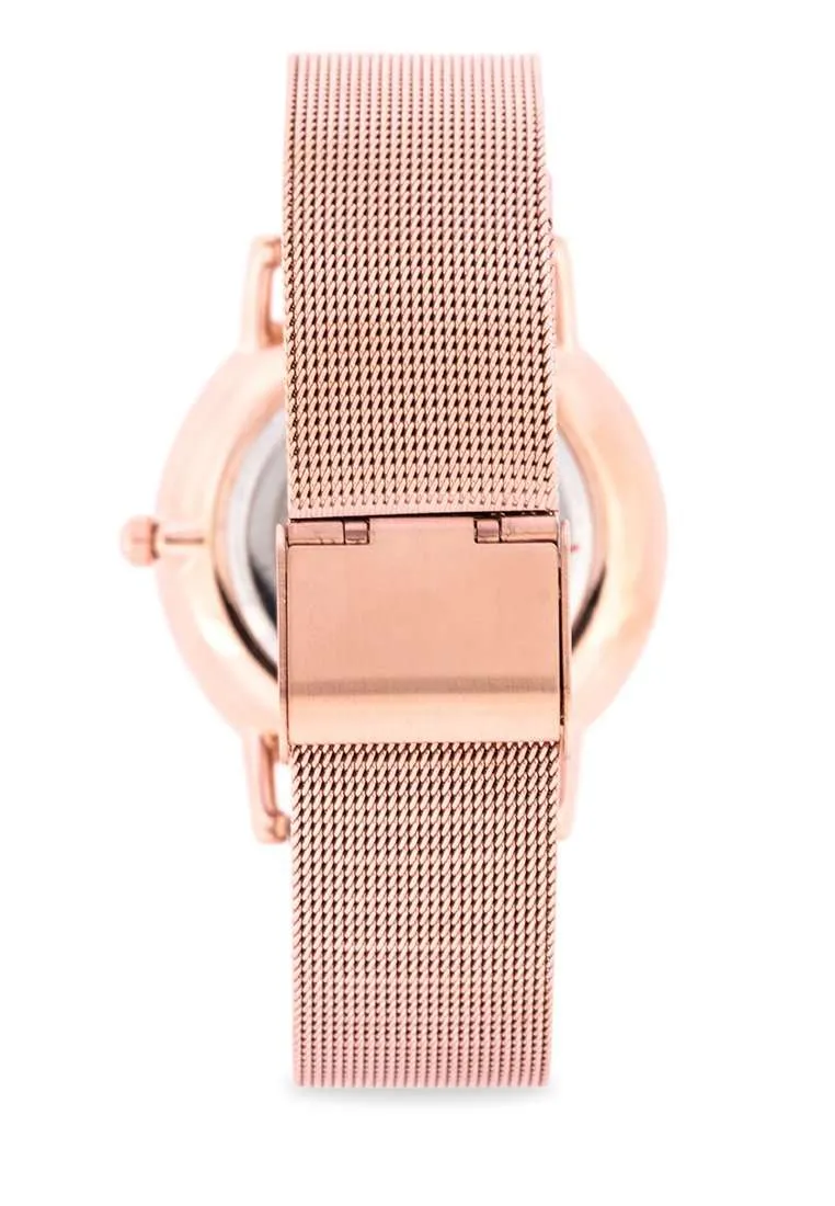 Valentino 20122228-ROSE DIAL Stainless Steel Watch for Women