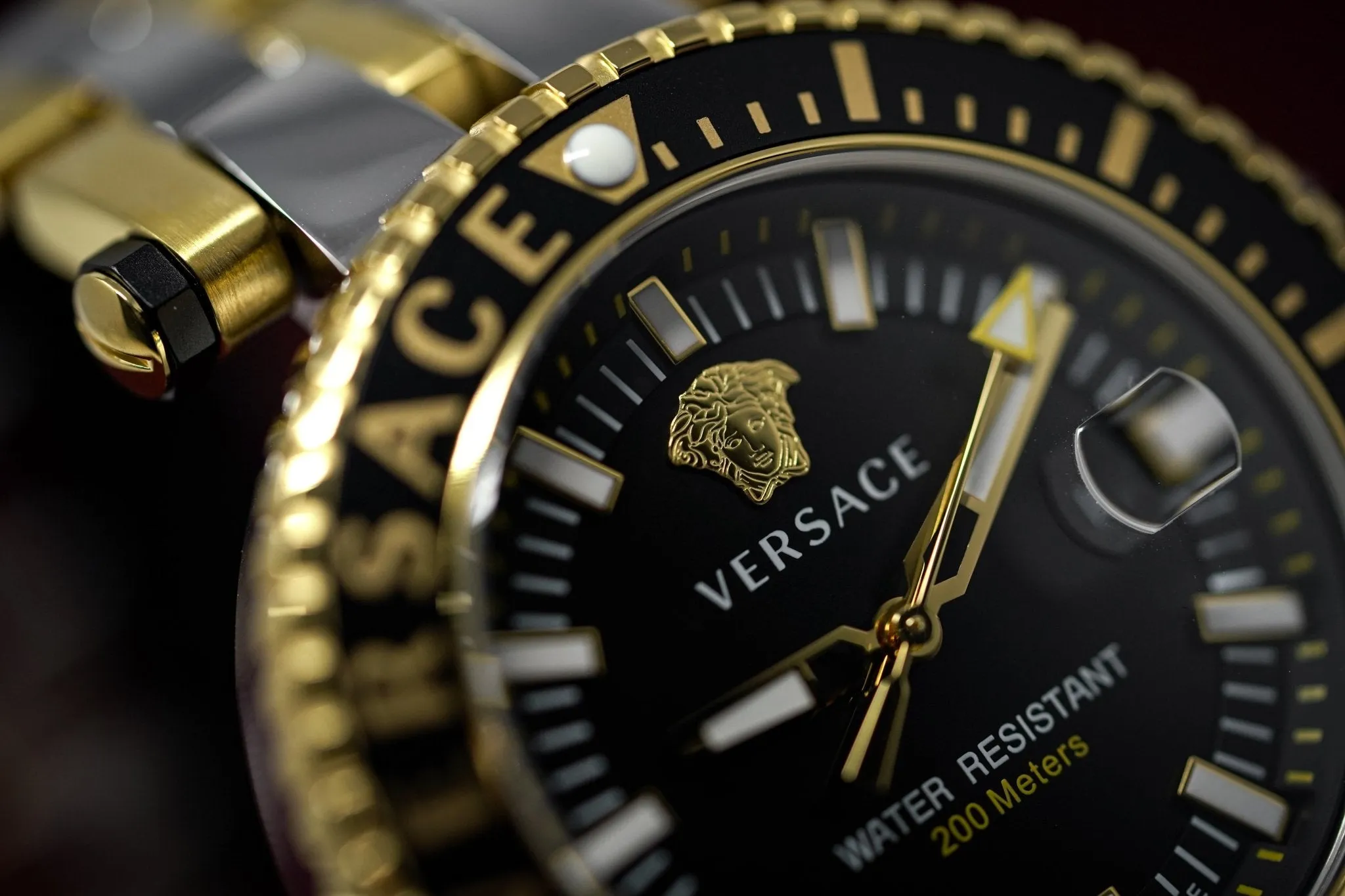 Versace V-Race Diver Two Tone