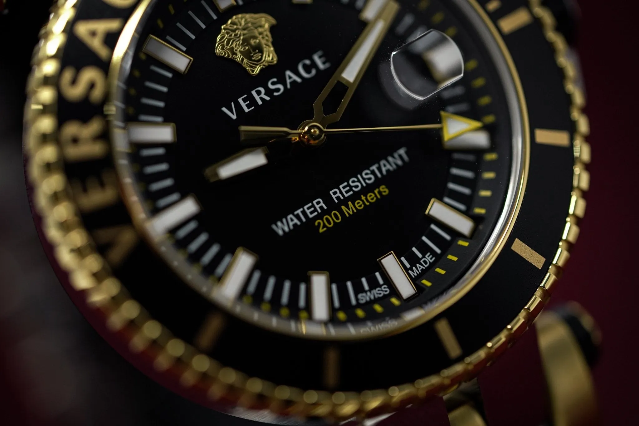 Versace V-Race Diver Two Tone