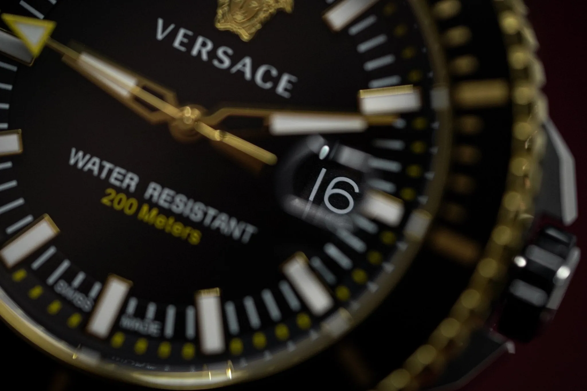 Versace V-Race Diver Two Tone